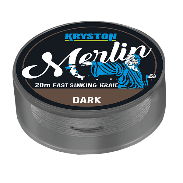 Kryston MERLIN Fast Sinking Braidversione 15 lb / Fango Scuro - MPN: KR-ME12 - EAN: 4048855365314