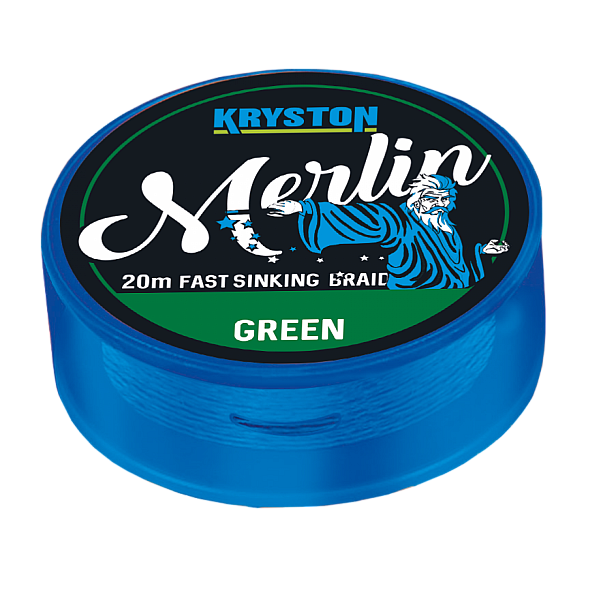 Kryston MERLIN Fast Sinking Braidversión 15 lb / Verde Enredadera - MPN: KR-ME6 - EAN: 4048855365345