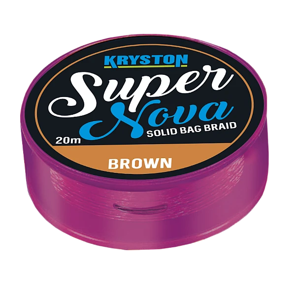 Kryston Super Nova Braid 15 svarų / Žvyro rudos spalvos