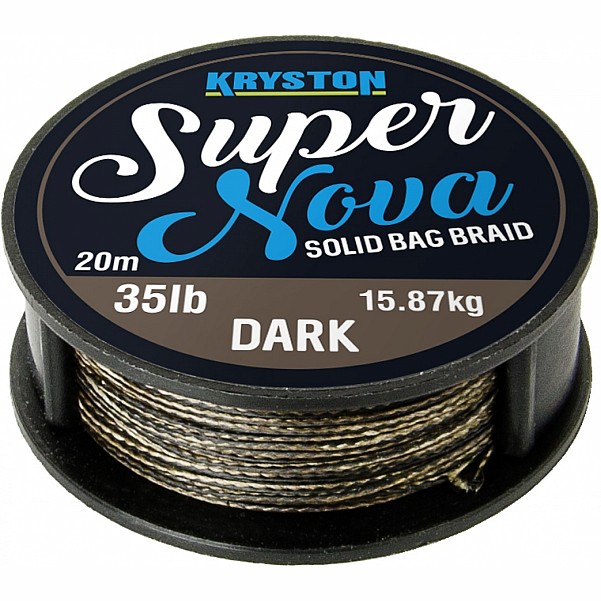 Kryston Super Nova Braidwersja 35 lb / Dark Silt - MPN: KR-SU12 - EAN: 4048855365406