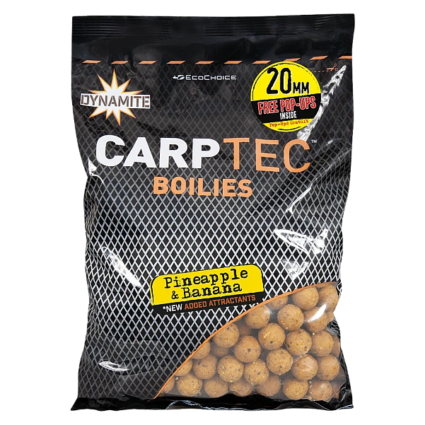 DynamiteBaits Carp Tec Boilies - Pineapple & Banana 20мм / 300г