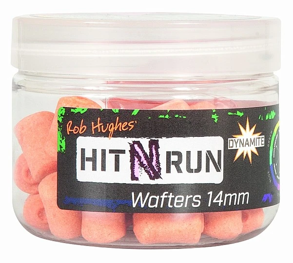 DynamiteBaits Hit N Run Wafters - Pink 14mm
