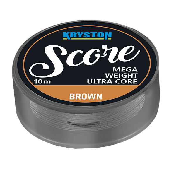 Kryston Score Heavyweight Leadcoreversione 25 lb / Marrone Fango - MPN: KR-SC13 - EAN: 4048855366618