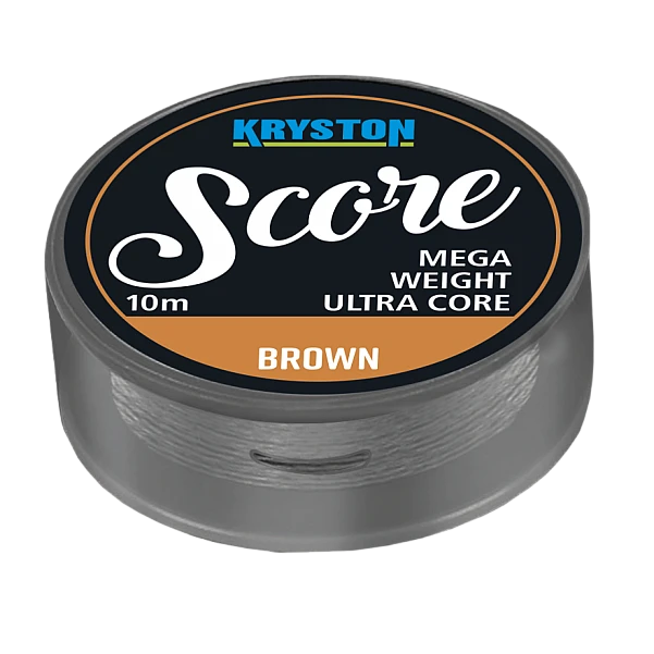 Kryston Score Heavyweight Leadcore 25 lb / Muddy Brown