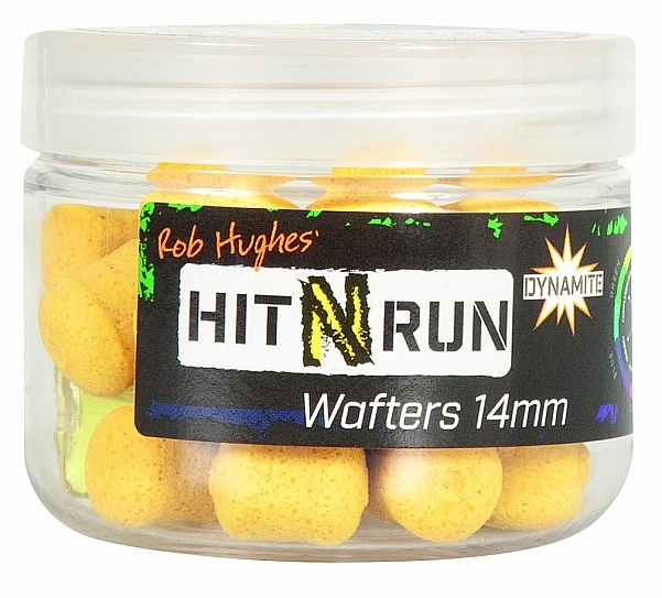 DynamiteBaits Hit N Run Wafters - Yellow 14mm