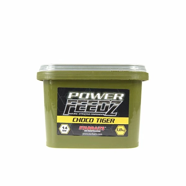 Starbaits Power Feedz Boilies - Choco Tiger 14 мм / 1,8 кг