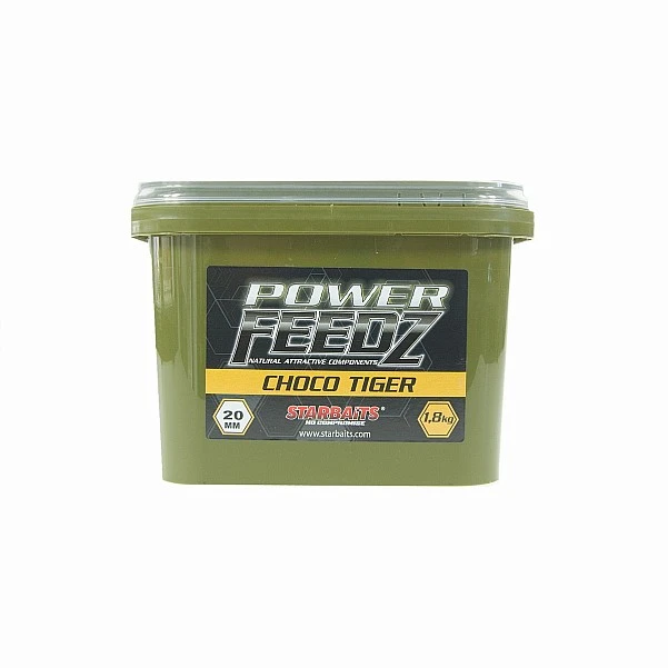 Starbaits Power Feedz Boilies - Choco Tiger 20 мм / 1.8 кг