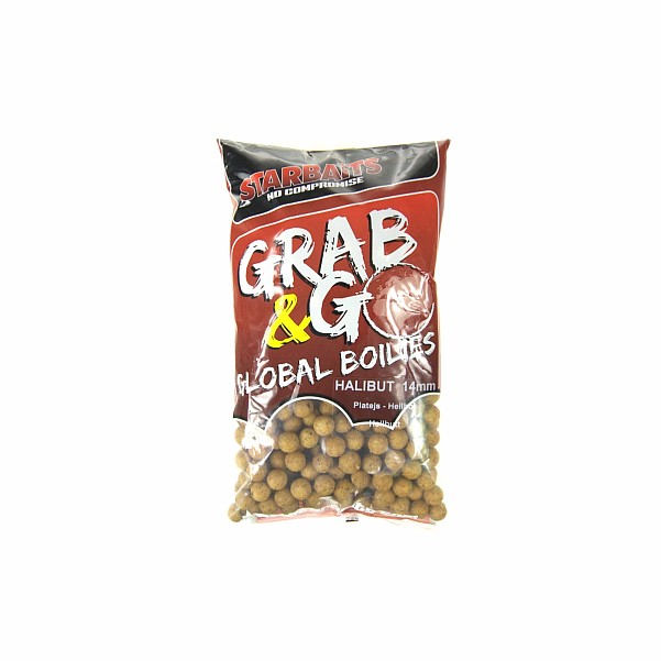 Starbaits Grab&Go Global Boilies - Halibutmisurare 14 mm /1kg - MPN: 16812 - EAN: 3297830168124