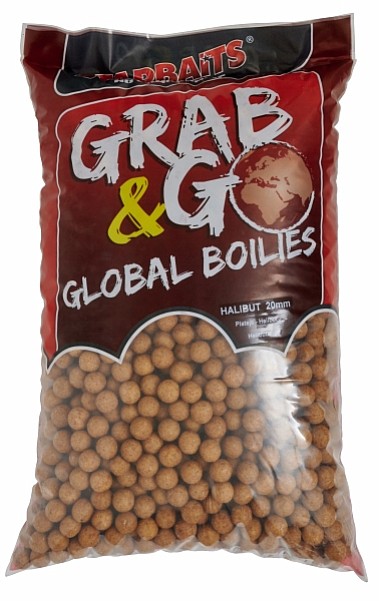 Starbaits Grab&Go Global Boilies - Halibutvelikost 20 mm / 10kg - MPN: 64755 - EAN: 3297830647551
