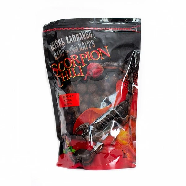 Misel Zadravec Scorpion Chili Deadly Sting Boilies 20mm / 1kg