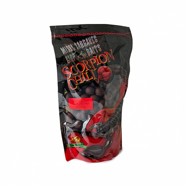 Misel Zadravec Scorpion Chili Green Chilli & Black Pepper Boiliesvelikost 16mm / 1kg - MPN: 0013877 - EAN: 200000055196