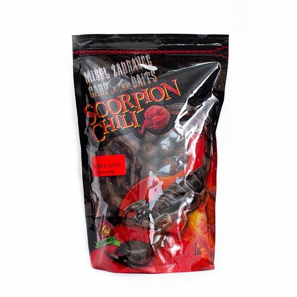 Misel Zadravec Scorpion Chili Volcano Boilies velikost 20mm / 1kg - MPN: 0010772 - EAN: 200000055226