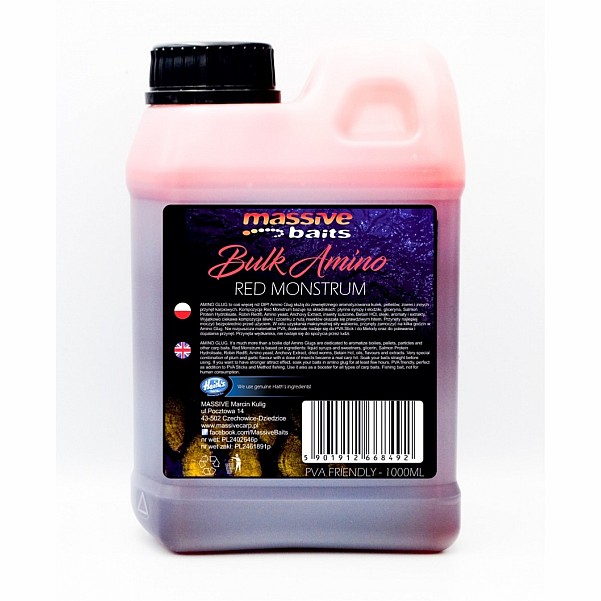 MassiveBaits Bulk Amino Red Monstrumopakowanie 1000ml - MPN: LQ031 - EAN: 5901912668492