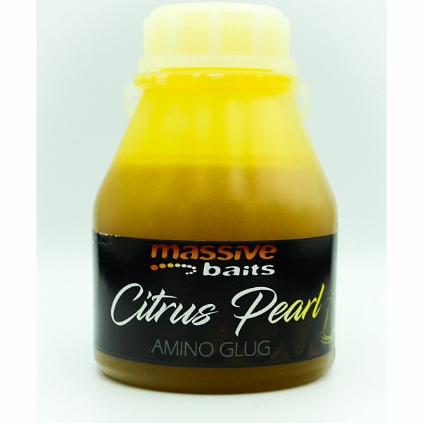 MassiveBaits Amino Glug Citrus PearlVerpackung 250ml - MPN: AG013 - EAN: 5901912661394