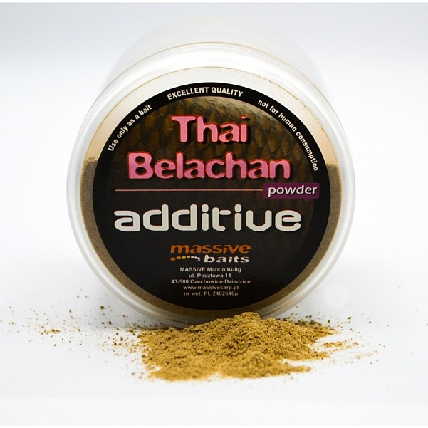 MassiveBaits Additive - Thai Belachan Powderemballage 100g - MPN: HQ004 - EAN: 5901912664128