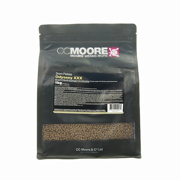 CcMoore Pellets - Odyssey XXX 3 mm / 1 kg