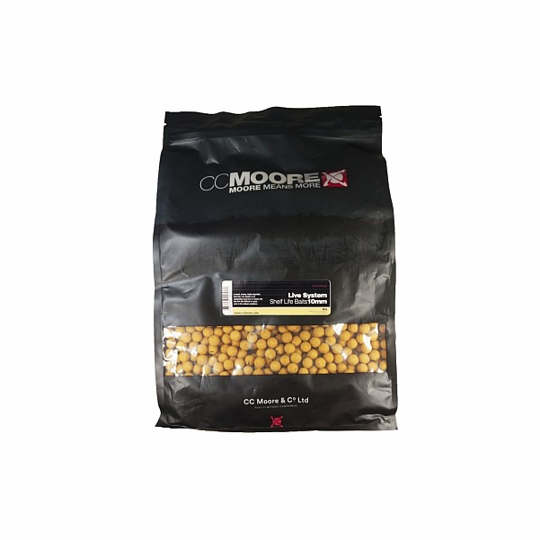 CcMoore ShelfLife Boilies - Live System - 1 kgmisurare 10 mm / 3 kg - MPN: 97981 - EAN: 634158441011