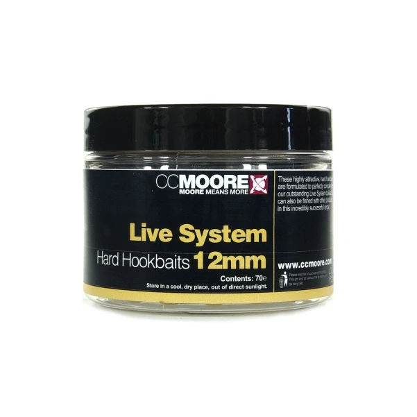 CcMoore Hard Hookbaits - Live System 12mm