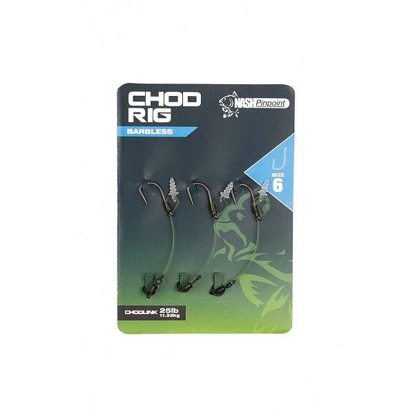 Nash Pinpoint Chod Rig Barbless 6