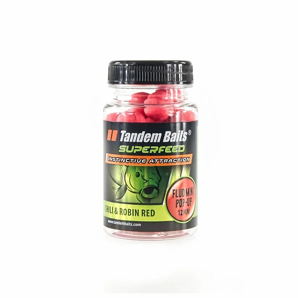 TandemBaits SuperFeed Fluo Pop-Up - Chili & Robin Red 12 мм / 30 г