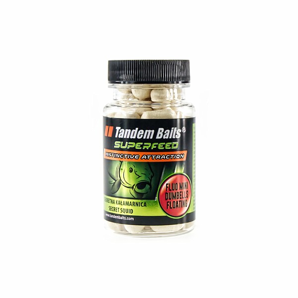 TandemBaits SuperFeed Fluo Mini Dumbells Floating - Geheime TintenfischGröße Mini-Hanteln / 30g - MPN: 25148 - EAN: 5907666688359