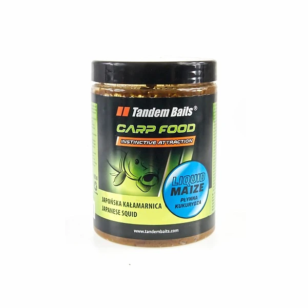 TandemBaits Carp Food Liquid Maiz  - Japońska Kałamarnica 1000ml