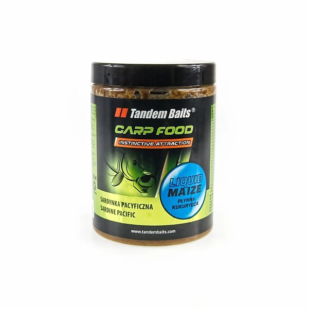 TandemBaits Carp Food Liquid Maiz  - Sardynka Pacyficzna 1000ml