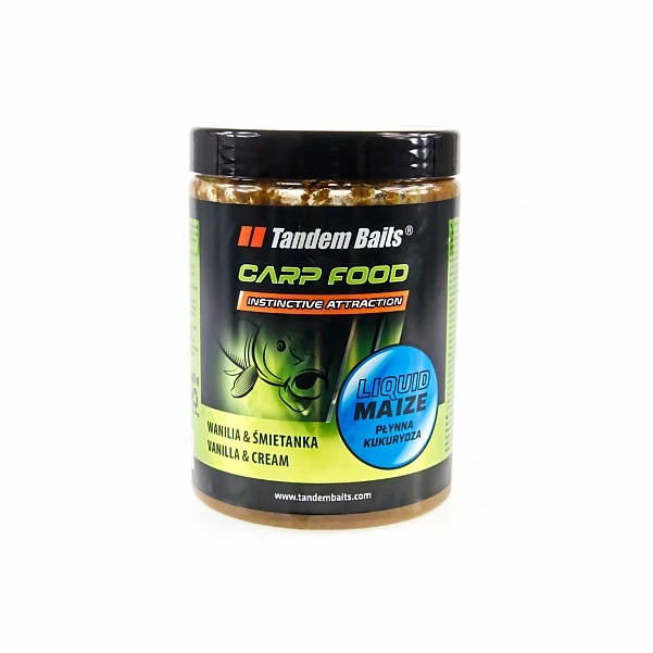 TandemBaits Carp Food Liquid Maiz  - Wanilia & Śmietanka 1000ml