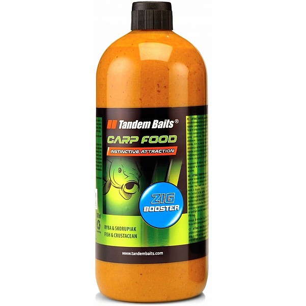 TandemBaits Carp Food Zig Booster  - Ananasowy Sokopakowanie 1000ml - MPN: 26275 - EAN: 5907666686881