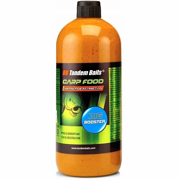 TandemBaits Carp Food Zig Booster  - Ананасовий Сік 1000 мл