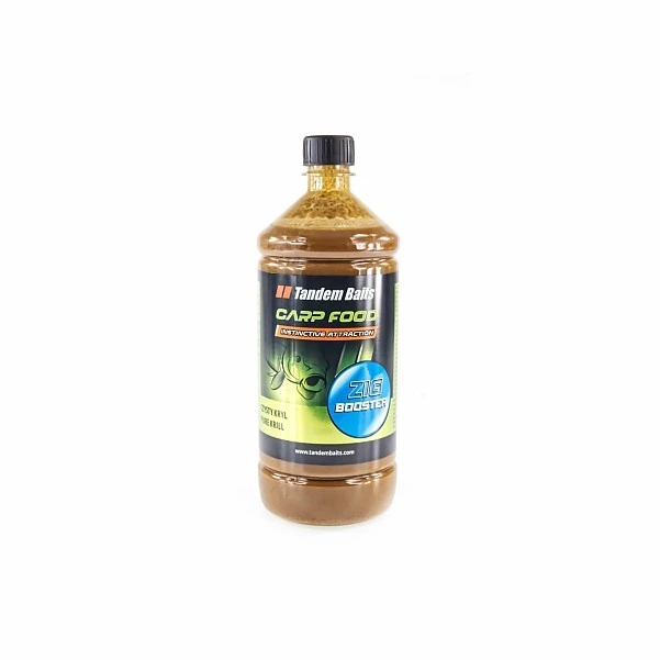 TandemBaits Carp Food Zig Booster  - Чистий Крил 1000 мл