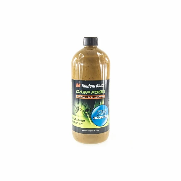 TandemBaits Carp Food Zig Booster  - Dojrzała Morwa 1000ml