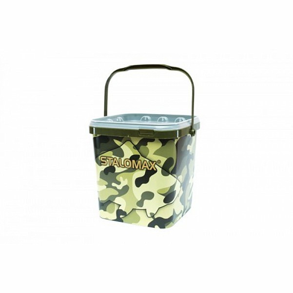 Stalomax - Cubo de pesca cuadrado 5Lversión 5L - MPN: ST-WK5 - EAN: 200000052454