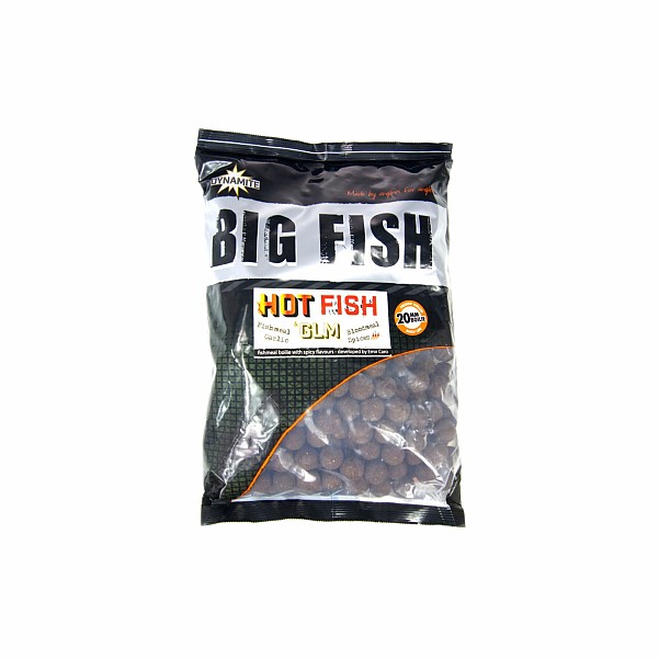 DynamiteBaits BIG FISH Boilies - Hot Fish & GLMdydis 20 mm / 1,8 kg - MPN: DY1519 - EAN: 5031745223565