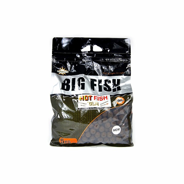 DynamiteBaits BIG FISH Boilies - Hot Fish & GLMdydis 20 mm / 5kg - MPN: DY1526 - EAN: 5031745224760