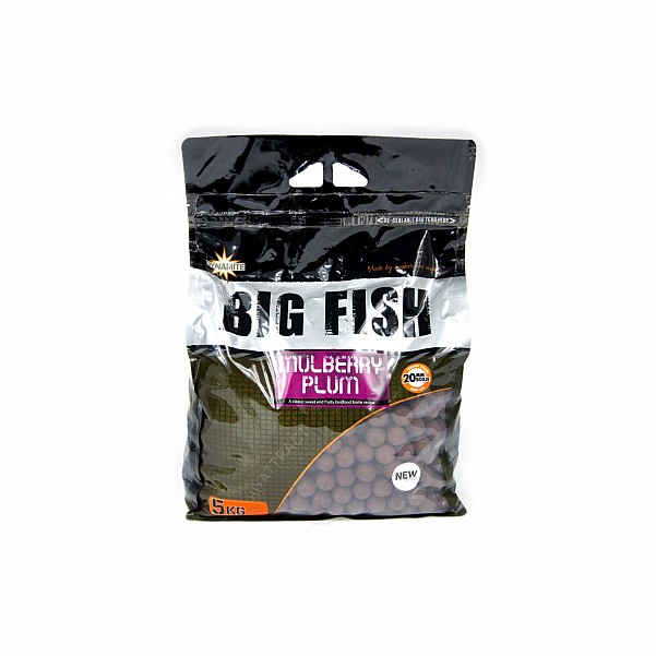 DynamiteBaits BIG FISH Boilies - Mulberry & Plumméret 20mm / 5kg - MPN: DY1527 - EAN: 5031745224784