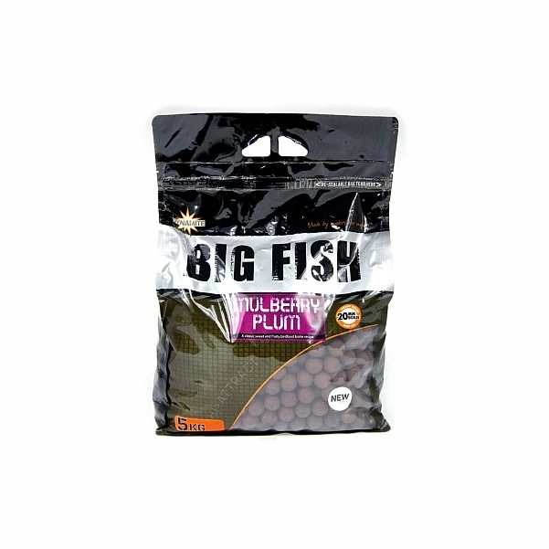 DynamiteBaits BIG FISH Boilies - Mulberry & Plum 20mm / 5kg