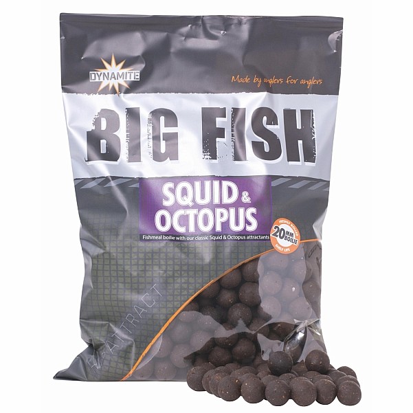 DynamiteBaits BIG FISH Boilies - Squid & Octopusrozmiar 20mm / 1,8kg - MPN: DY1508 - EAN: 5031745223442