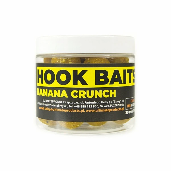 UltimateProducts Banana Crunch Hookbaits 20 mm