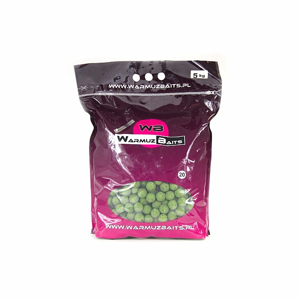 WarmuzBaits - Palline esca Erba del Presidentemisurare 20 mm / 5kg (sacco) - MPN: 67063 - EAN: 5902537373846