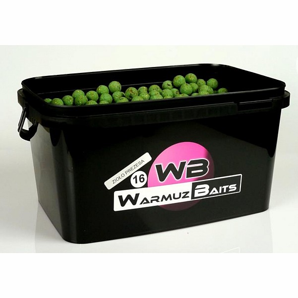 WarmuzBaits - President's Herb Boiliessize 16 mm / 3kg (bucket) - MPN: 66984 - EAN: 5902537373051