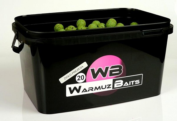 WarmuzBaits - Palline esca Erba del Presidentemisurare 20 mm / 3kg  (secchio) - MPN: 66985 - EAN: 5902537373068