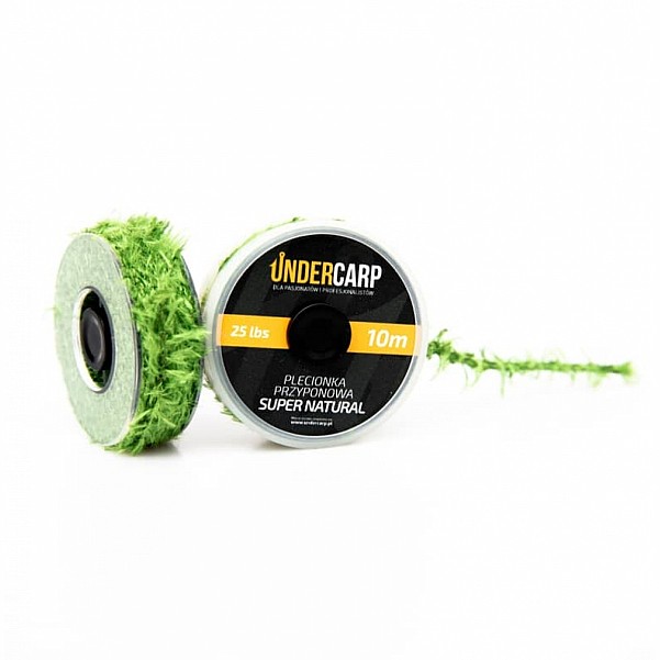 UnderCarp Super Natural - Tresse à bas de lignetaper 10m/11,3 kg - MPN: UC280 - EAN: 5902721602905