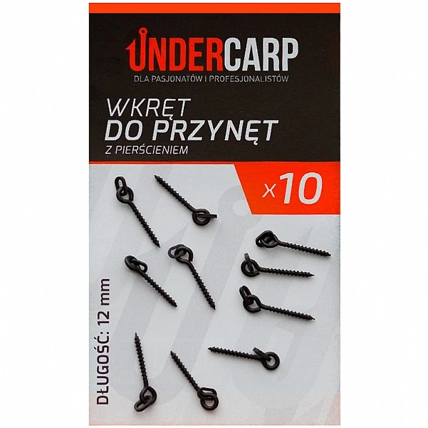 UnderCarp - Wkręt do przynęt z pierścieniem 12mm