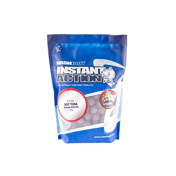 NEW Nash Instant Action Boilies Hot Tuna 1 kg 20 mm / 1kg