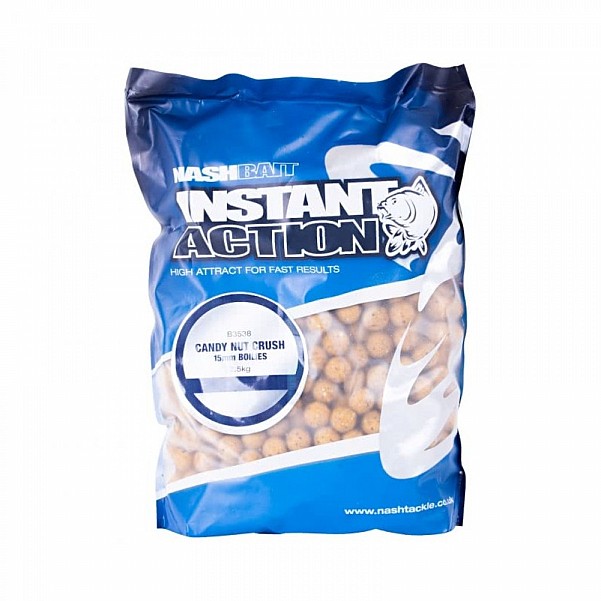 NEW Nash Instant Action Boilies Candy Nut Crush 5 kgGröße 18 mm / 5kg - MPN: B3342 - EAN: 5055108833420