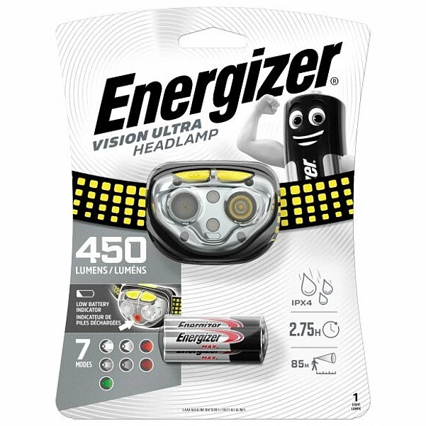 ENERGIZER Vision Ultra Headlamp 450 Lumens