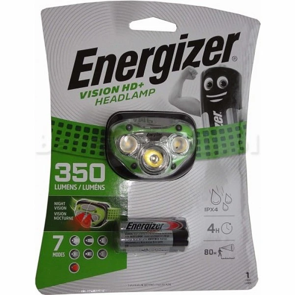ENERGIZER Vision Headlight HD+ 350 Lumens