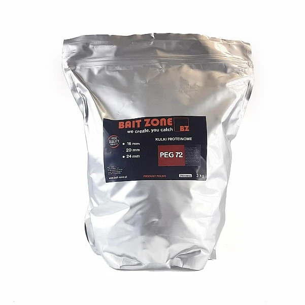 Bait Zone Boilies PEG 72 20mm / 3kg
