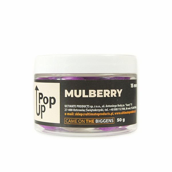UltimateProducts Pop-Ups - Mulberry size 15 mm - EAN: 5903855431706